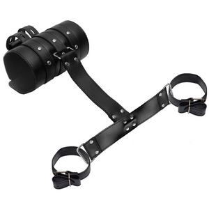 Kit Sado Algemas Bondage Couro Youvibe Vipmix