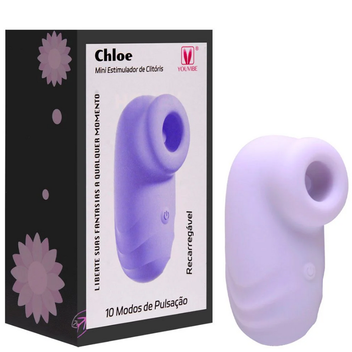 Estimulador Clitóris 10 Pulsações Chloe Youvibe Vipmix