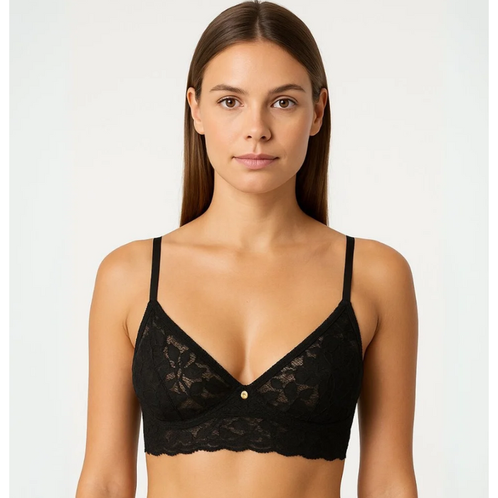 Sutiã Rendado Sem Bojo Com Aro Vaydosa Lingerie