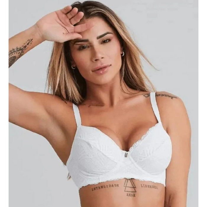 Sutiã Em Renda Sem Bojo Com Aros Nayane