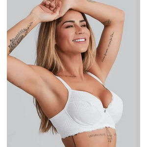 Sutiã Em Renda Sem Bojo Com Aros Nayane