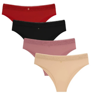 Calcinha Com Detalhe Em Renda Vaydosa Lingerie