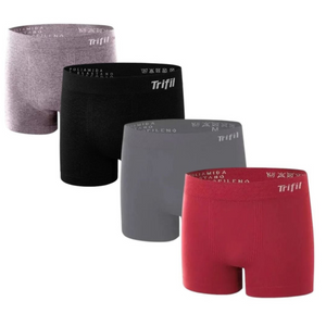 Cueca Boxer Infantil Lisa Sem Costura Trifil