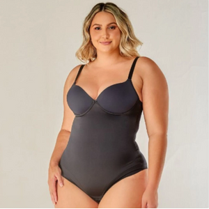 Body Modelador Plus Size Com Bojo Confort Vi Lingerie