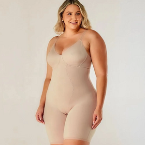 Body Modelador Plus Size Moldado Macaquinho Vi Lingerie