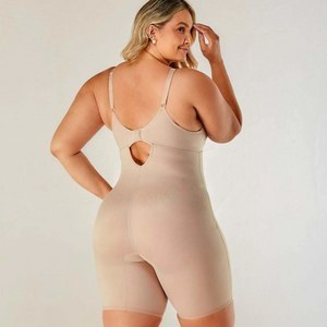 Body Modelador Plus Size Moldado Macaquinho Vi Lingerie