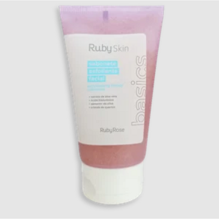 Hbs3400 Sabonete Esfoliante Facial Ruby Skin Ruby Rose