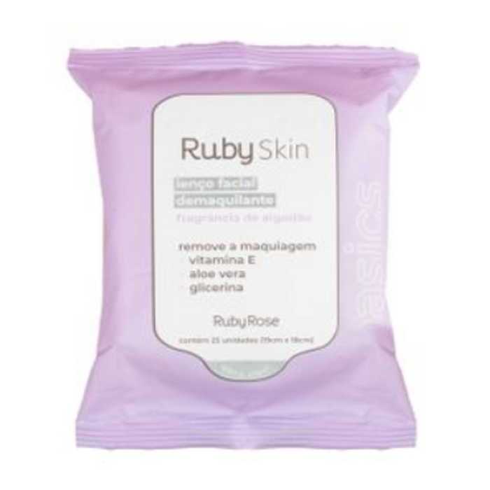 Lenço Demaquilante Basics Hb203 Rubyrose