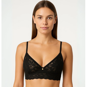 Sutiã Rendado Sem Bojo Com Aro Vaydosa Lingerie