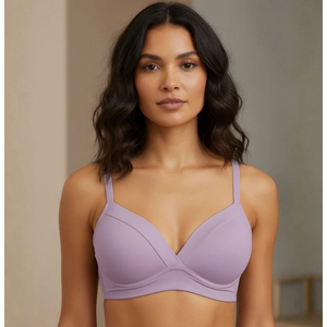 Sutiã Liso Reforçado Com Bojo Corpo Nú