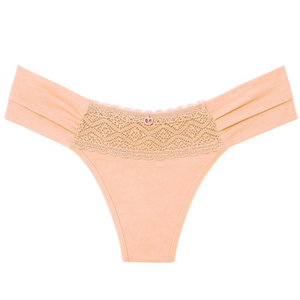 Calcinha Fio Duplo Bombom Com Renda Vaydosa Lingerie