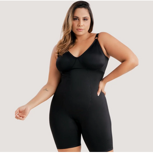 Modelador Macaquinho Sem Bojo Plus Size Vi Lingerie