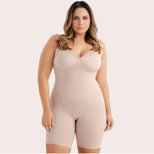 Modelador Macaquinho Sem Bojo Plus Size Vi Lingerie