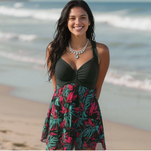 Maiô Vestido Karine Estampado Hangar Lingerie