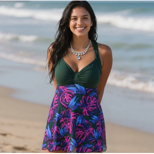 Maiô Vestido Karine Estampado Hangar Lingerie