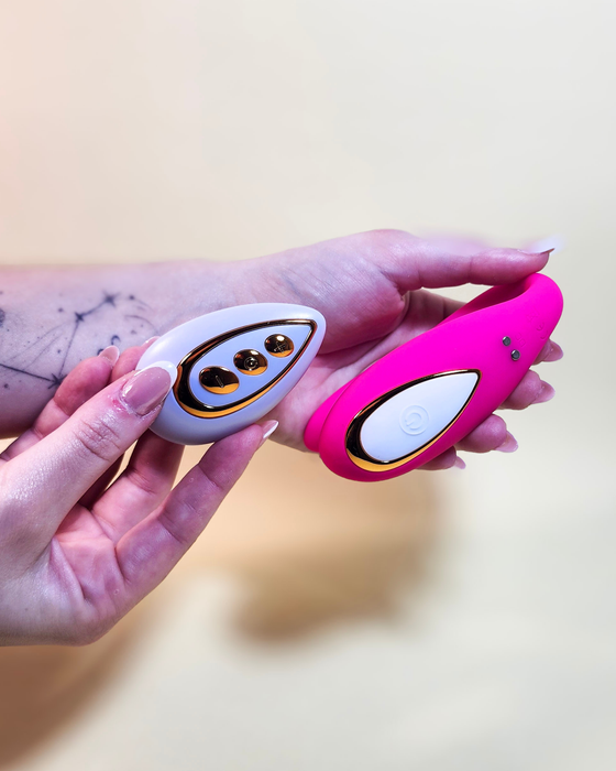 Curve - Vibrador de Casal Flexível para Penetração com Controle Remoto - Único