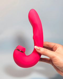 Muse - Vibrador de Ponto G com Sugador de Clitóris com Tapping