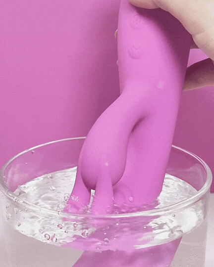 Jazz - Vibrador Rabbit 4 em 1 com Estímulo de Ponto G, Clitóris e Tapping Duplo - Único