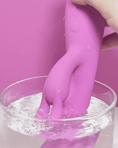 Jazz - Vibrador Rabbit 4 em 1 com Estímulo de Ponto G, Clitóris e Tapping Duplo