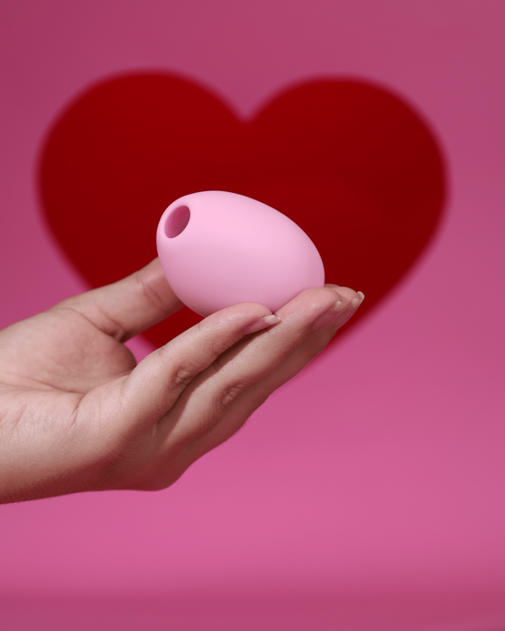 Love - Vibrador e Sugador de Clitóris 2 em 1 Recarregável - Único