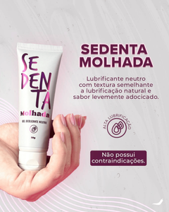 Lubrificante A Base de Água Sedenta Molhada