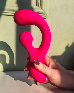 Sani - Vibrador de Ponto G com Power Finger Rotatório de Clitóris
