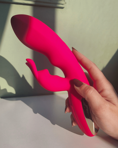 Crazy Rabbit - Vibrador de Ponto G com Estímulo de Clitóris Recarregável