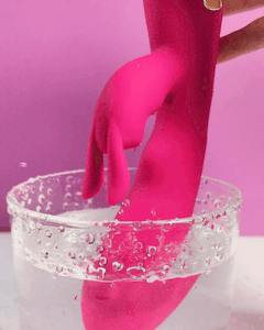 Crazy Rabbit - Vibrador de Ponto G com Estímulo de Clitóris Recarregável