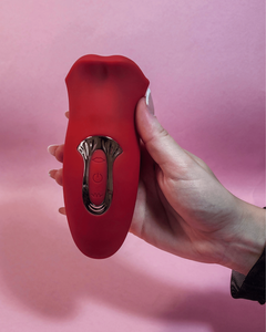 Kiss - Simulador de Sexo Oral Estimulador de Clitóris com Língua Vibratória