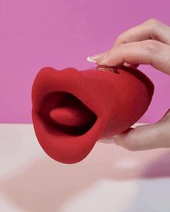 Kiss - Simulador de Sexo Oral Estimulador de Clitóris com Língua Vibratória