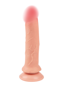 Nox - Prótese Peniana Dildo Super Realístico com Ventosa em Dupla Camada 19cm