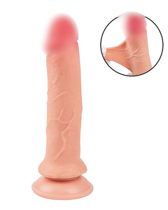 Nox - Prótese Peniana Dildo Super Realístico com Ventosa em Dupla Camada 19cm