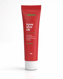 Excitante Beijável Loveshock sabor Morango