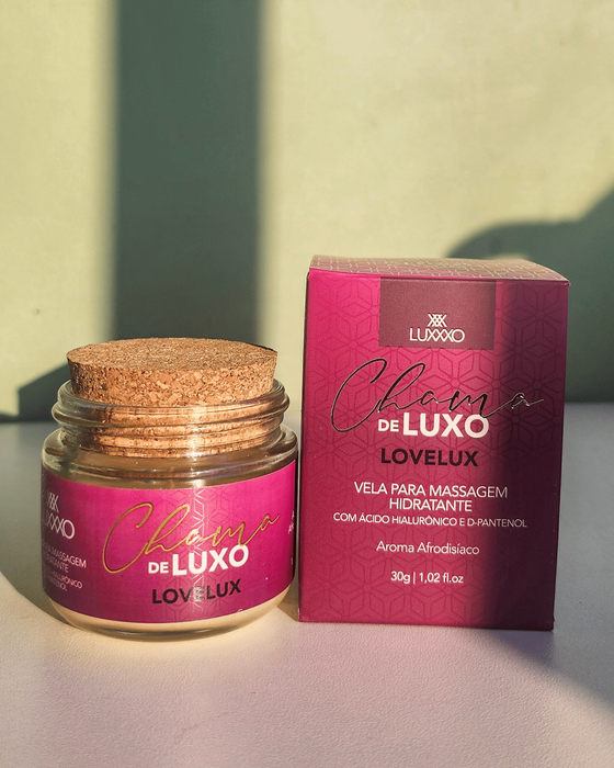 Vela para Massagem LoveLux 2 em 1: Massageia e Penetra - Único