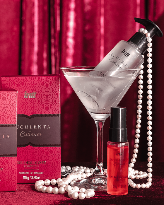 Dupla Suculenta sabor Merengue - Gel Deslizante + Calda Beijável Picante - Único
