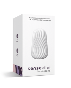 Masturbador Egg Masculino Sensevibe Hand Speed