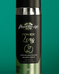 Power Long - Gel Retardante de Ejaculação Beijável
