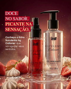 Dupla Suculenta sabor Merengue - Gel Deslizante + Calda Beijável Picante