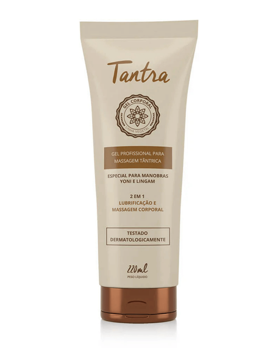 Tantra - Gel para Massagem Tântrica, Yoni e Lingam 220ml - Único