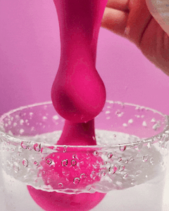 Sani - Vibrador de Ponto G com Power Finger Rotatório de Clitóris