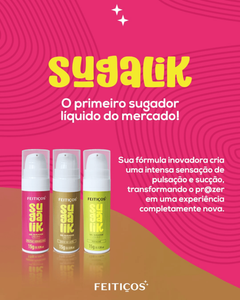 Sugador Líquido Beijável sabor Frutas Vermelhas Sugalik