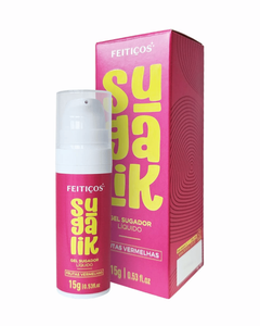 Sugador Líquido Beijável sabor Frutas Vermelhas Sugalik
