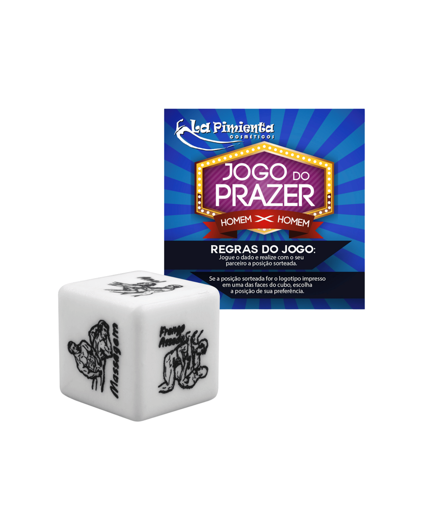 Jogo de Dadinhos Posições – Homem + Homem - Único