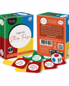 Jogo para Casais de Strip Tease com Dados e Raspadinhas