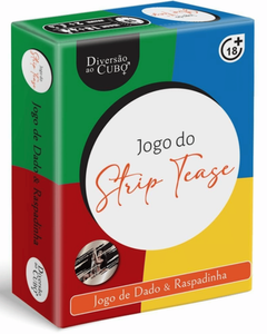 Jogo para Casais de Strip Tease com Dados e Raspadinhas