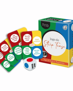 Jogo para Casais de Strip Tease com Dados e Raspadinhas