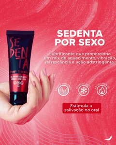 Excitante Feminino Beijável Sedenta por Sexo - Vibra, Gela e Esquenta