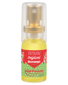 Perfume Íntimo Afrodisíaco Beijável – Sabor Morango