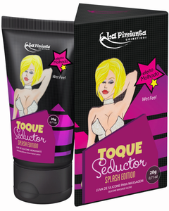 Toque Seductor – Lubrificante de Silicone com Efeito Molhado para Masturbação