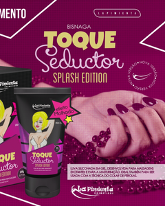Toque Seductor – Lubrificante de Silicone com Efeito Molhado para Masturbação